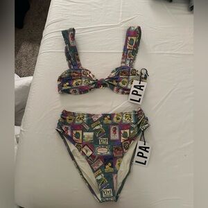 LPA Multicolor Print Bikini